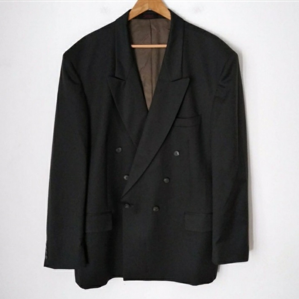 💥 EUC Andre Villard Olive Green Suit Blazer and Pants